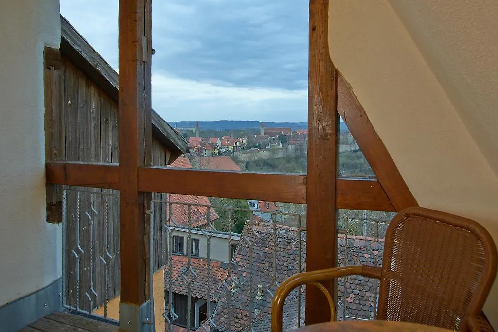 Historik Hotel Gotisches Haus Garni Rothenburg ob der Tauber Németország