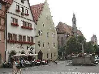 **** Pensión Historik Hotel Gotisches Haus Garni Rothenburg ob der Tauber Alemania