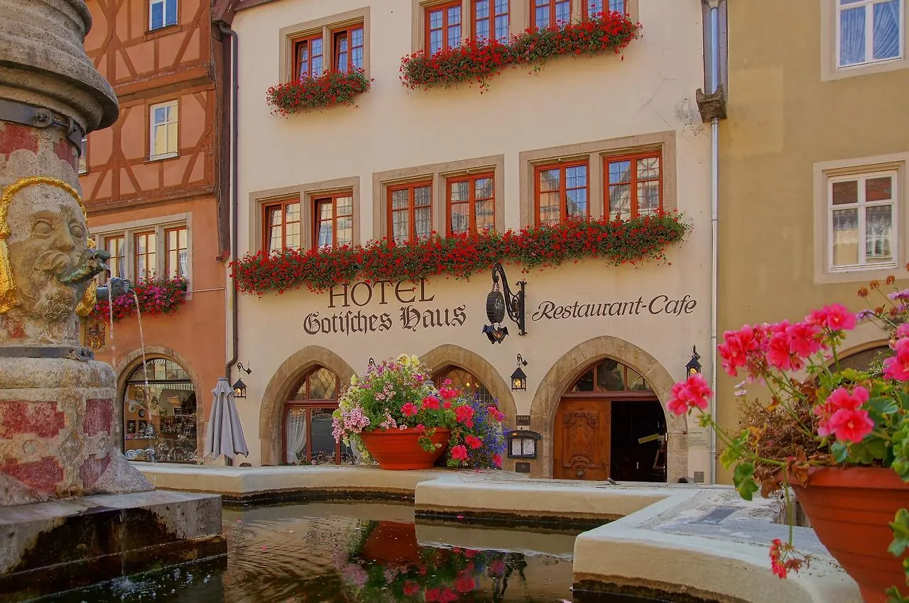 Pensión Historik Hotel Gotisches Haus Garni Rothenburg ob der Tauber