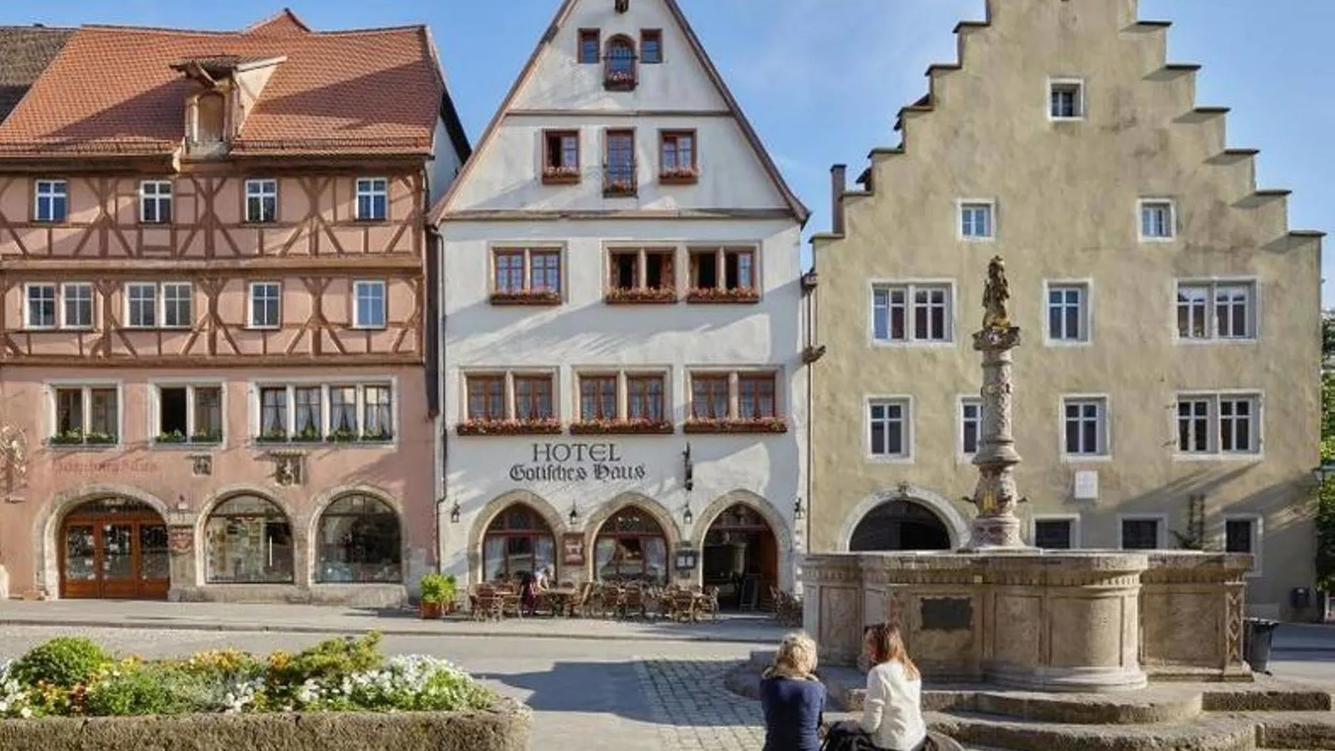 Historik Hotel Gotisches Haus Garni Rothenburg ob der Tauber Konukevi